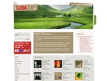Tablet Screenshot of codamusic.co.uk